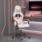 vidaXL-Gamestoel-kunstleer-wit-en-roze