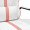 vidaXL - Gamestoel - kunstleer - wit - en - roze