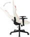 vidaXL - Gamestoel - kunstleer - wit - en - roze