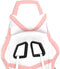 vidaXL - Gamestoel - kunstleer - wit - en - roze