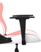 vidaXL - Gamestoel - kunstleer - wit - en - roze