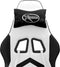 vidaXL-Gamestoel-kunstleer-wit-en-zwart