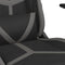 vidaXL - Gamestoel - kunstleer - zwart - en - grijs