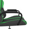 vidaXL - Gamestoel - kunstleer - zwart - en - groen