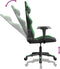 vidaXL - Gamestoel - kunstleer - zwart - en - groen