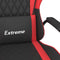 vidaXL - Gamestoel - kunstleer - zwart - en - rood