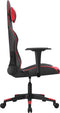 vidaXL - Gamestoel - kunstleer - zwart - en - rood