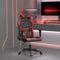 vidaXL - Gamestoel - kunstleer - zwart - en - rood