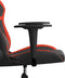 vidaXL - Gamestoel - kunstleer - zwart - en - rood