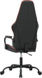 vidaXL - Gamestoel - kunstleer - zwart - en - rood