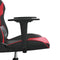 vidaXL - Gamestoel - kunstleer - zwart - en - rood
