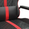 vidaXL - Gamestoel - kunstleer - zwart - en - rood