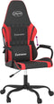 vidaXL - Gamestoel - kunstleer - zwart - en - rood