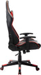 vidaXL - Gamestoel - kunstleer - zwart - en - rood