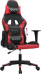 vidaXL - Gamestoel - kunstleer - zwart - en - rood