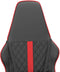 vidaXL - Gamestoel - kunstleer - zwart - en - rood