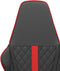 vidaXL - Gamestoel - kunstleer - zwart - en - rood