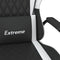 vidaXL - Gamestoel - kunstleer - zwart - en - wit