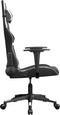 vidaXL - Gamestoel - kunstleer - zwart - en - wit