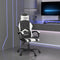 vidaXL-Gamestoel-kunstleer-zwart-en-wit