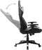 vidaXL - Gamestoel - kunstleer - zwart - en - wit