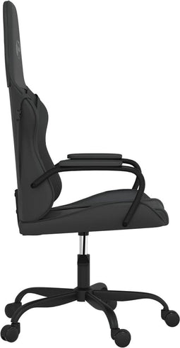vidaXL - Gamestoel - kunstleer - zwart
