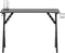 vidaXL - Gamingbureau - met - Y-vormige - poten - 110x60x75 - cm - zwart
