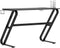 vidaXL - Gamingbureau - met - ZZ-vormige - poten - 110x60x75 - cm - zwart