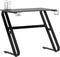 vidaXL - Gamingbureau - met - ZZ-vormige - poten - 90x60x75 - cm - zwart