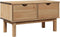 vidaXL - Gangbankje - OTTA - 80x40x45 - cm - massief - grenenhout