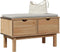 vidaXL - Gangbankje - OTTA - 80x40x45 - cm - massief - grenenhout