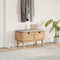 vidaXL - Gangbankje - OTTA - 80x40x45 - cm - massief - grenenhout