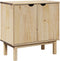 vidaXL - Gangkast - OTTA - 75x40x75 - cm - massief - grenenhout