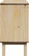 vidaXL - Gangkast - OTTA - 75x40x75 - cm - massief - grenenhout