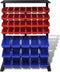 vidaXL - Garage - opbergrek - (Blauw - en - Rood)