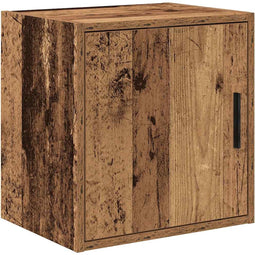 vidaXL - Garage - wandkast - bewerkt - hout - oud - hout