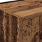 vidaXL - Garage - wandkast - bewerkt - hout - oud - hout