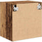 vidaXL - Garage - wandkast - bewerkt - hout - oud - hout