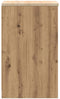 vidaXL - Garagekast - 40x51x85 - cm - massief - grenenhout - artisan - eikenkleurig