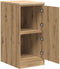 vidaXL - Garagekast - 40x51x85 - cm - massief - grenenhout - artisan - eikenkleurig