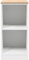 vidaXL - Garagekast - 40x51x85 - cm - massief - grenenhout - wit