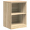 vidaXL - Garagekast - 60x51x85 - cm - massief - grenenhout - sonoma - eikenkleurig