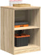 vidaXL - Garagekast - 60x51x85 - cm - massief - grenenhout - sonoma - eikenkleurig