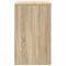 vidaXL - Garagekast - 60x51x85 - cm - massief - grenenhout - sonoma - eikenkleurig
