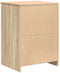 vidaXL - Garagekast - 60x51x85 - cm - massief - grenenhout - sonoma - eikenkleurig