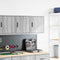 vidaXL - Garagewandkasten - 2 - st - spaanplaat - Sonoma - grijs