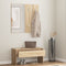 vidaXL - Garderobe - set - bewerkt - hout - sonoma - eiken