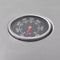 vidaXL Gasbarbecue 6+1 kookzone zilver