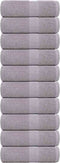 vidaXL - Gastendoekjes - 10 - st - 30x50 - cm - 360 - g/m² - 100% - katoen - grijs