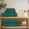 vidaXL - Gastendoekjes - 2 - st - 30x50 - cm - 360 - g/m² - 100% - katoen - groen